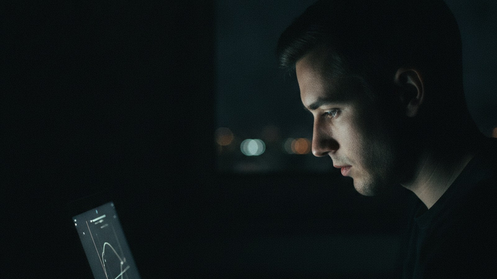 Escritorio con laptop junto a la ventana para comparar Kajabi vs Systeme.io y elegir plataforma de cursos